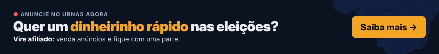 Anúncio: Urnas Agora — anuncie e vire afiliado